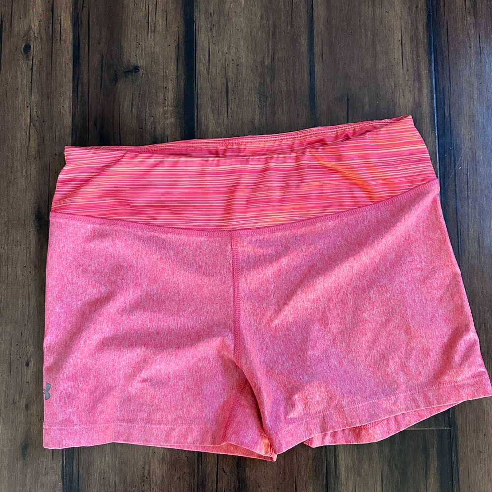 Under Armour Coral Athletic Shorts